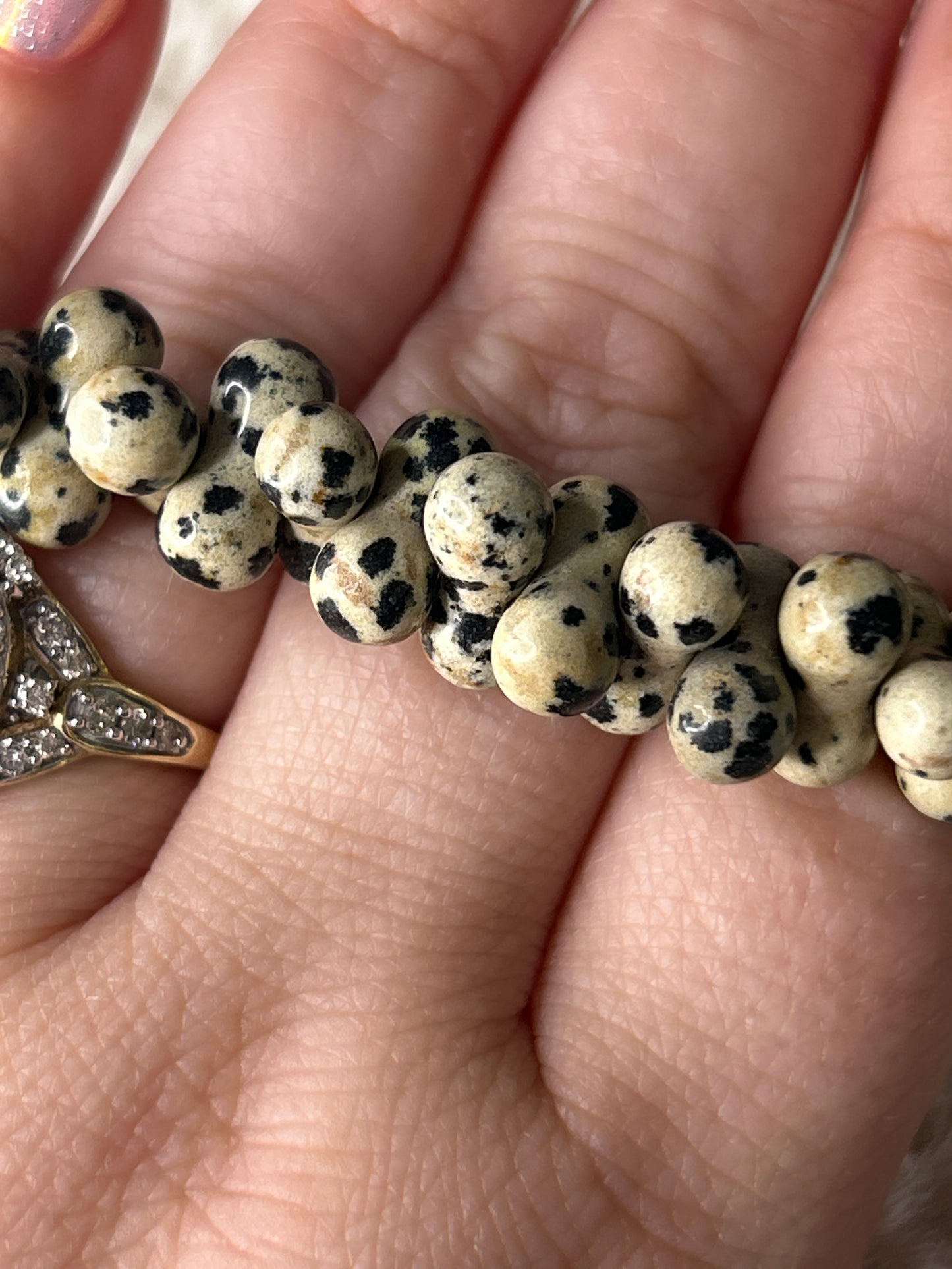 Dalmation Jasper Bracelet