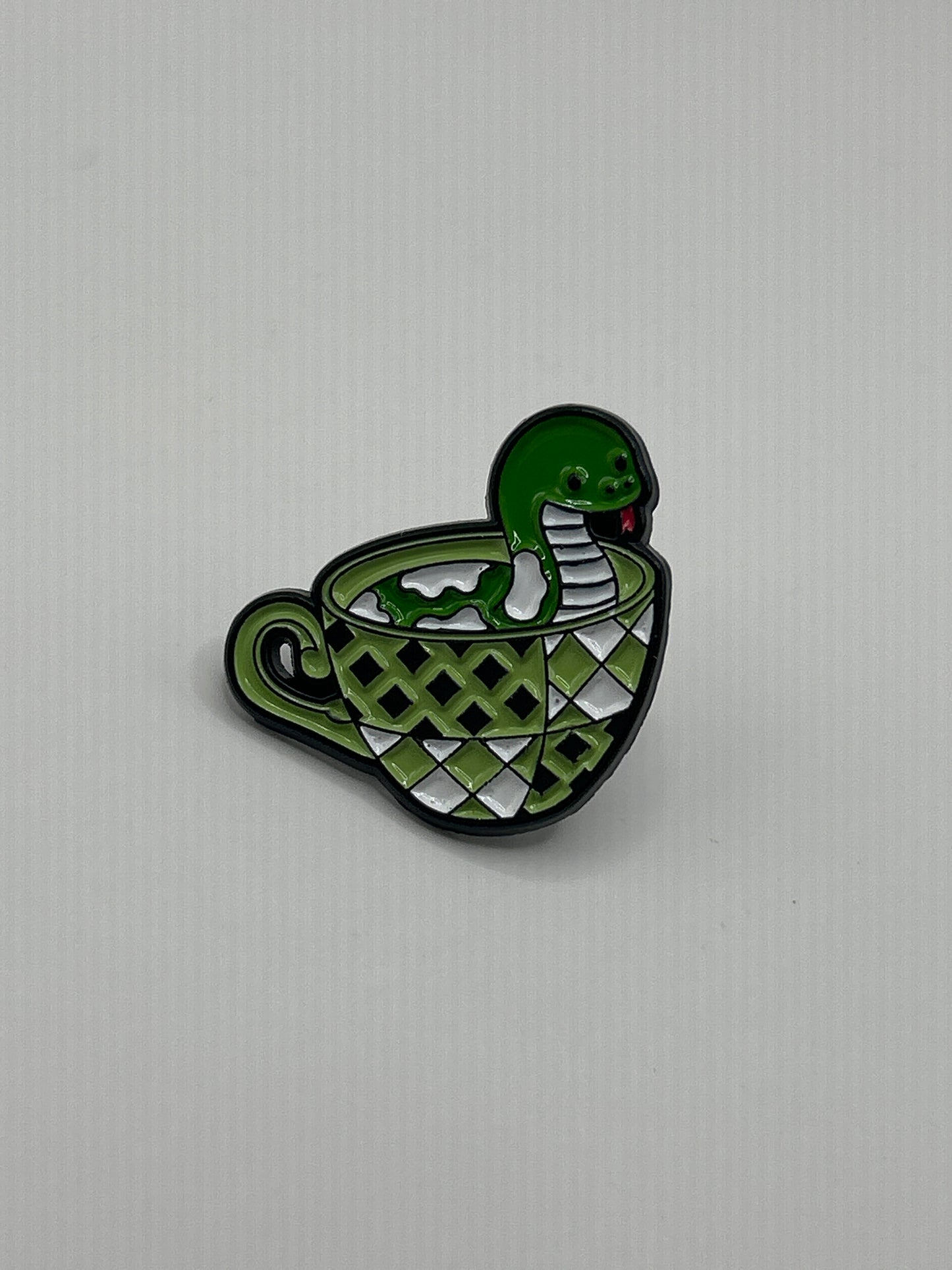 Snake Teacup Pin
