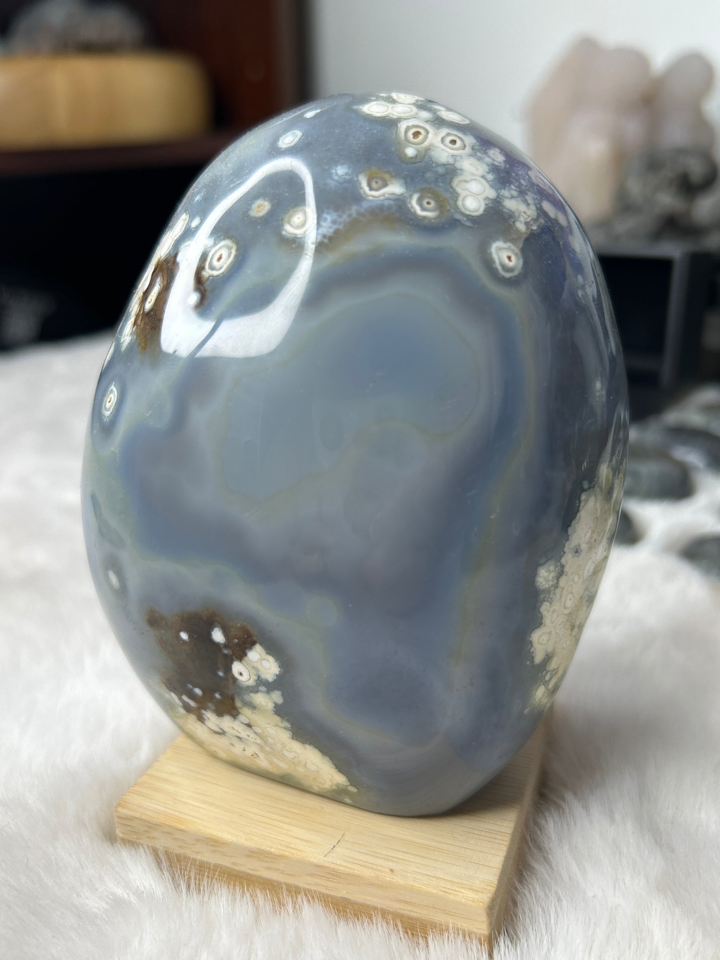 Orca Agate Free Form
