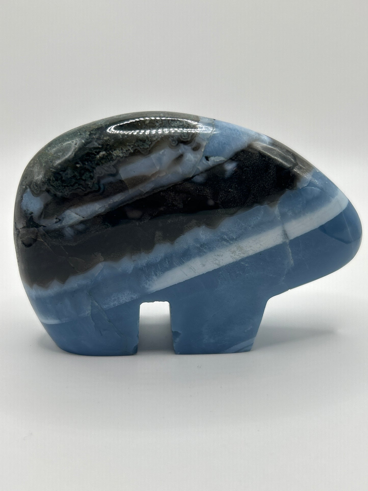Blue Opal Bear