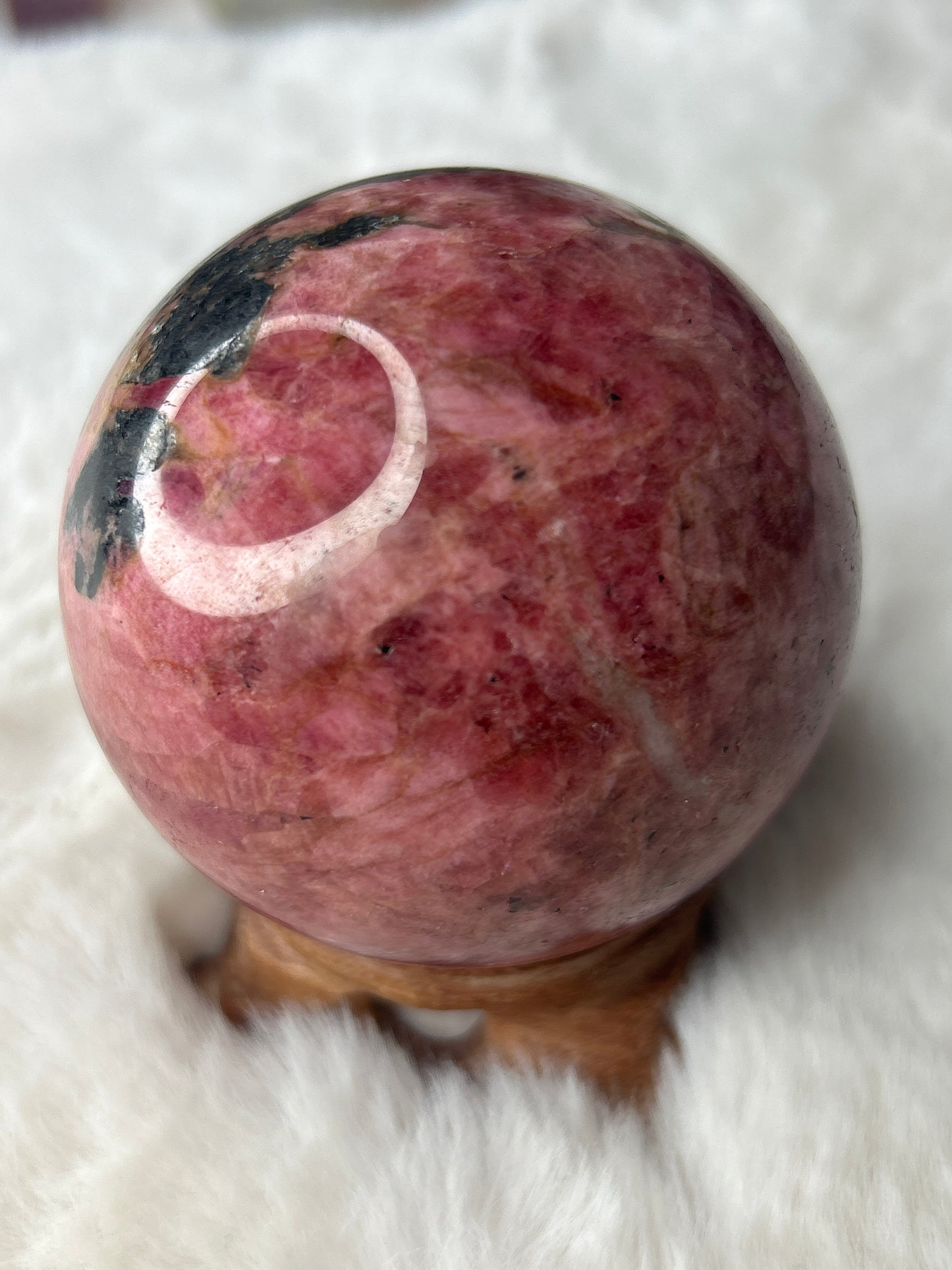 Thulite Sphere