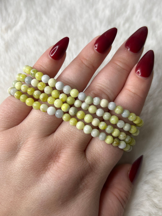 Lemon Jade Bracelet