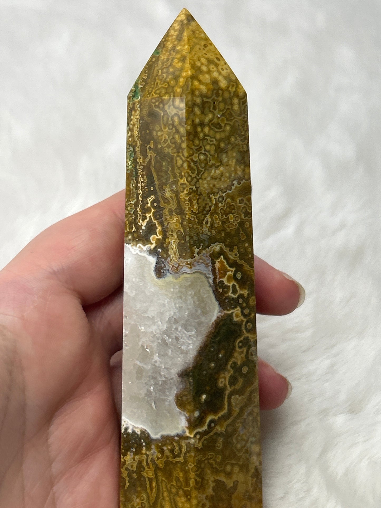 Orbicular Ocean Jasper Tower