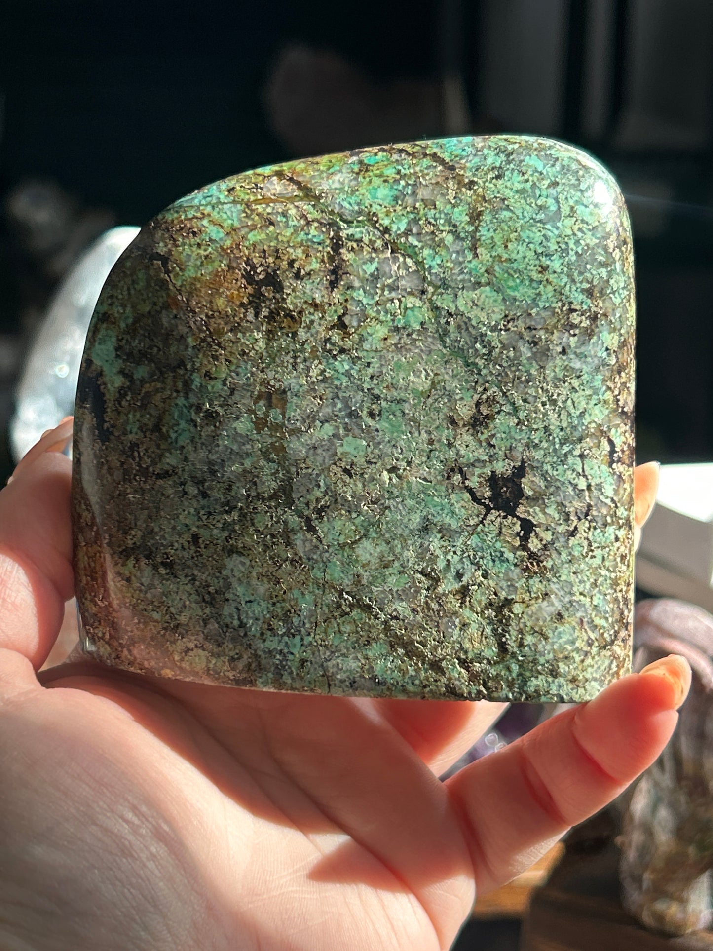 African Turquoise Free Form