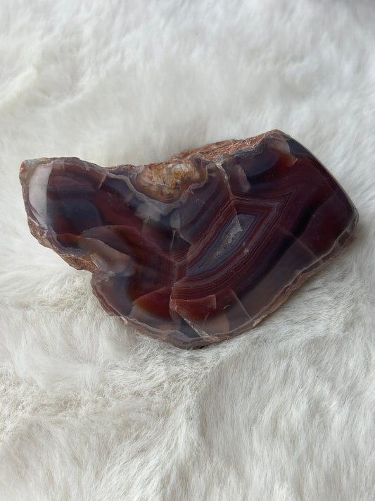 Red Sashe River Agate - Zimbabwe