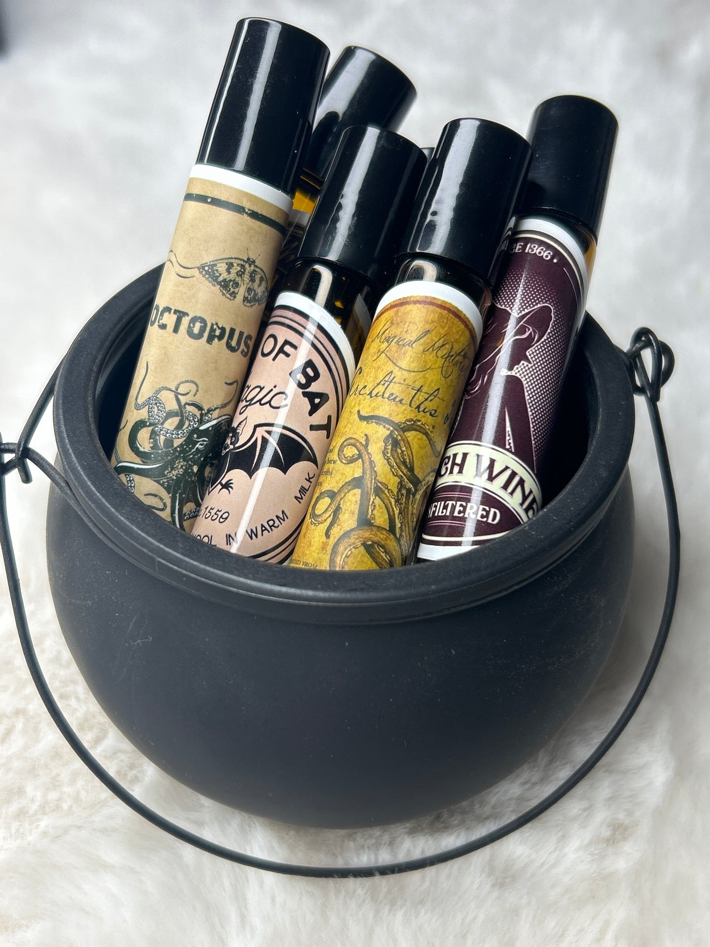 Witchy Essential Oil Reusable Glass Roller