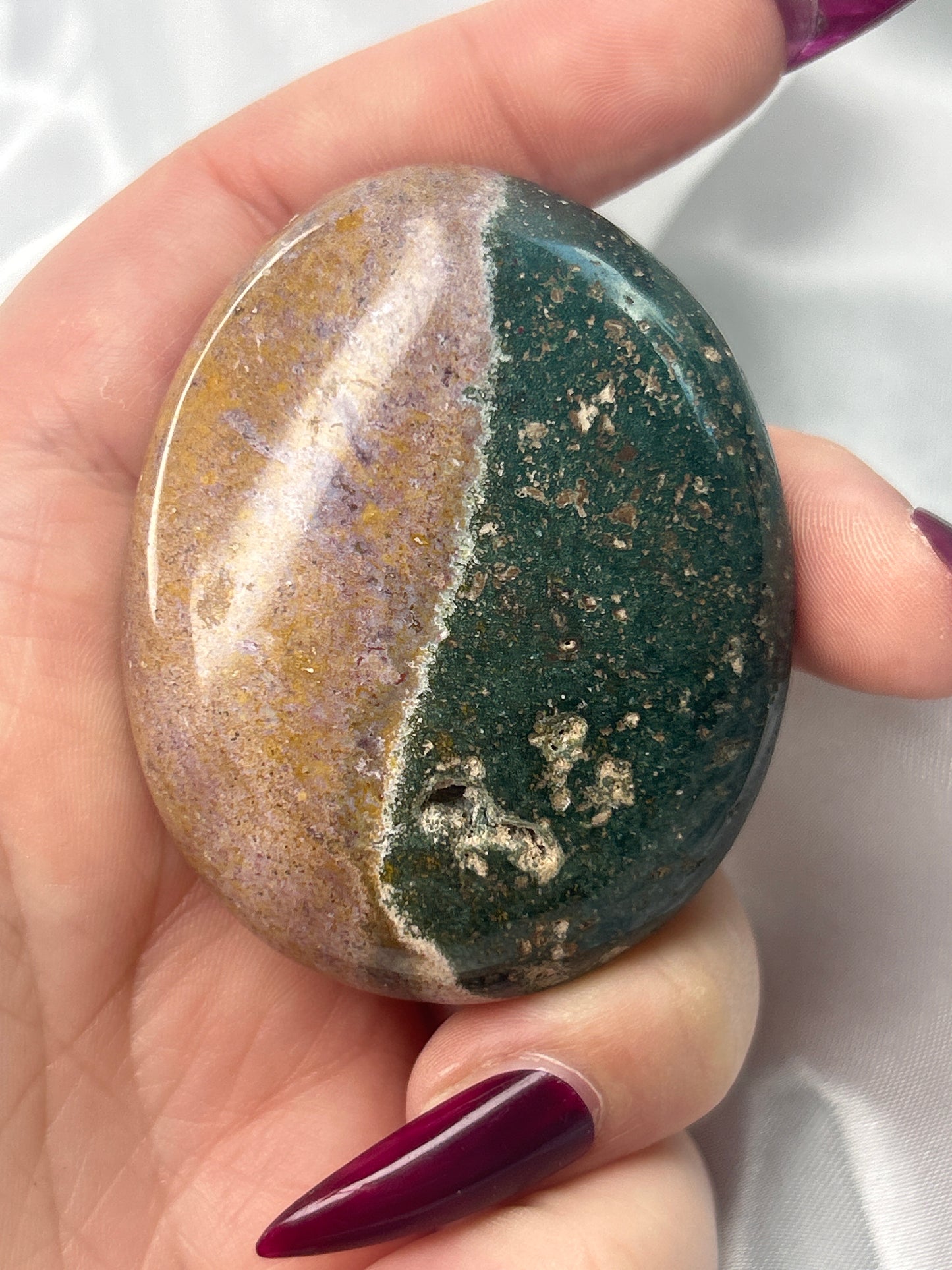 Ocean Jasper Palm Stone