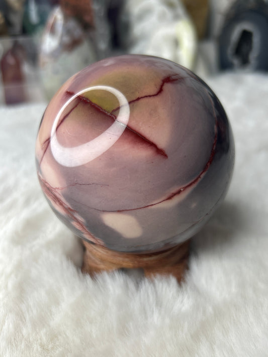 Purple Mookaite Sphere