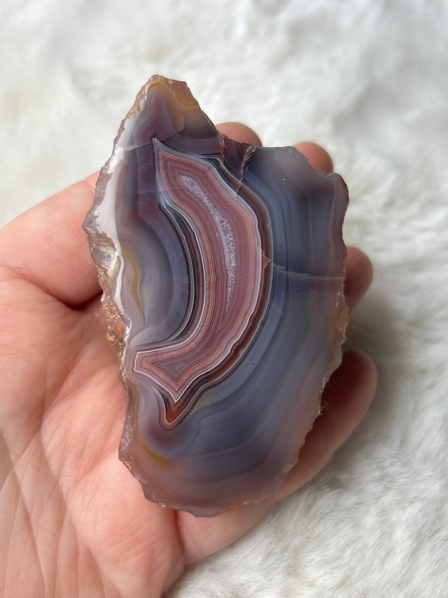 Red Sashe River Agate - Zimbabwe