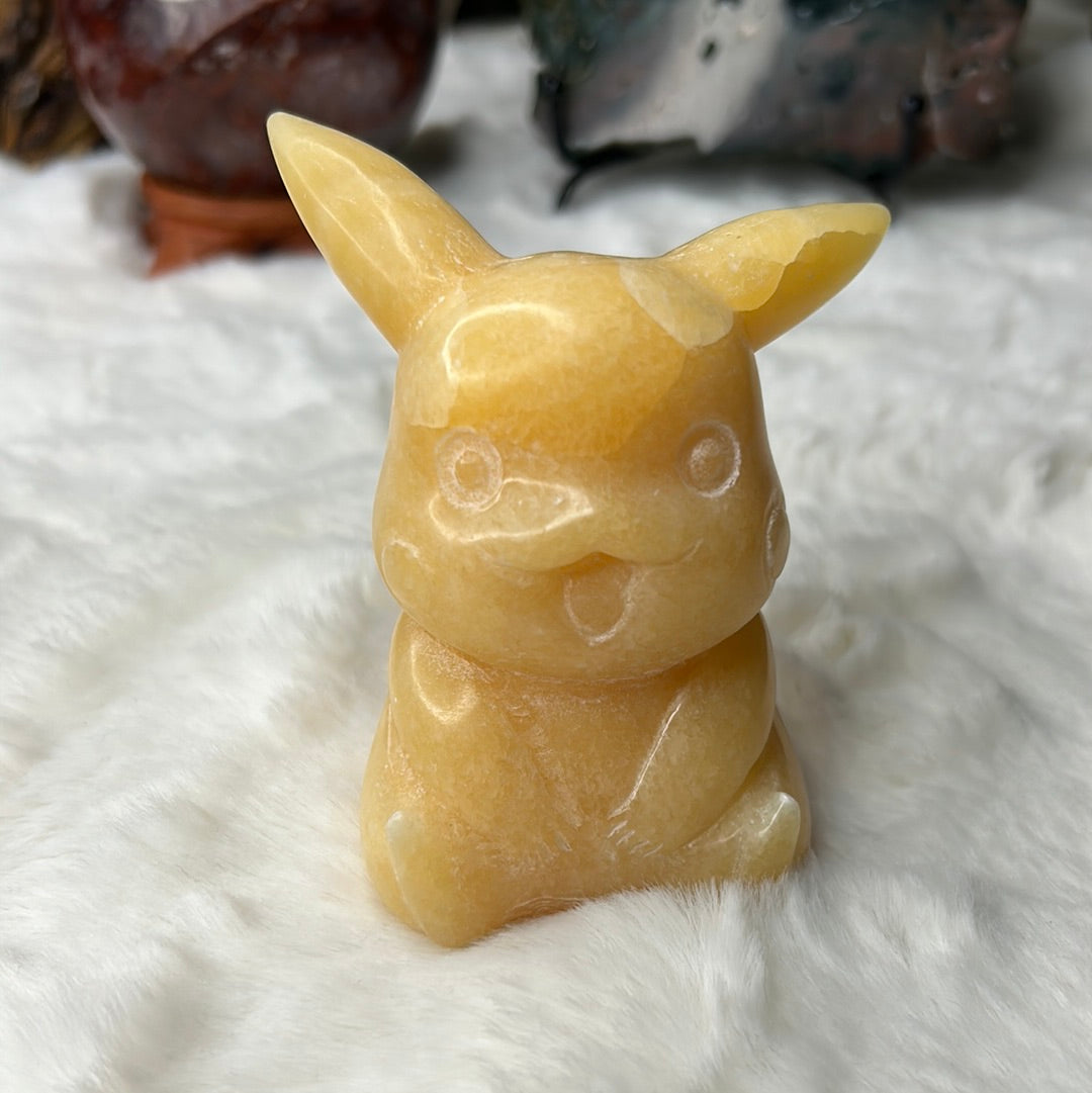 XL Orange Calcite Pikachu