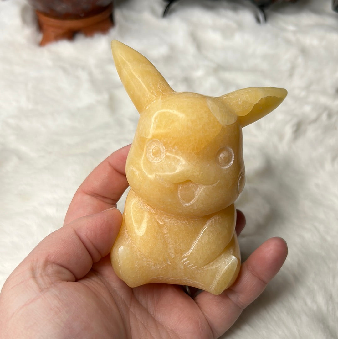 XL Orange Calcite Pikachu