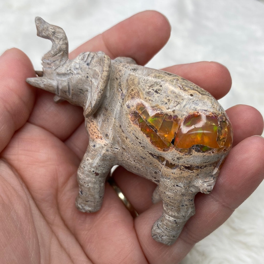 Mexican Opal Elephant