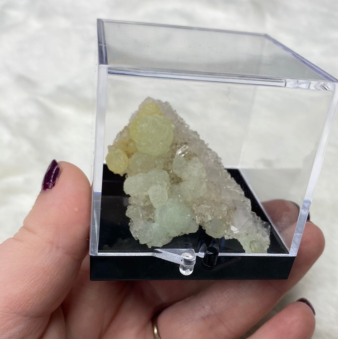 Prehnite & Quartz Specimen