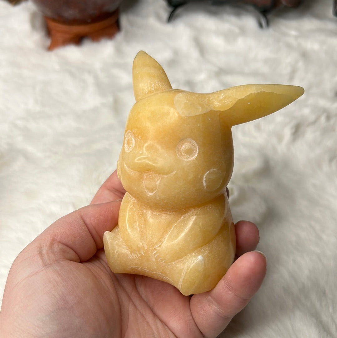 XL Orange Calcite Pikachu