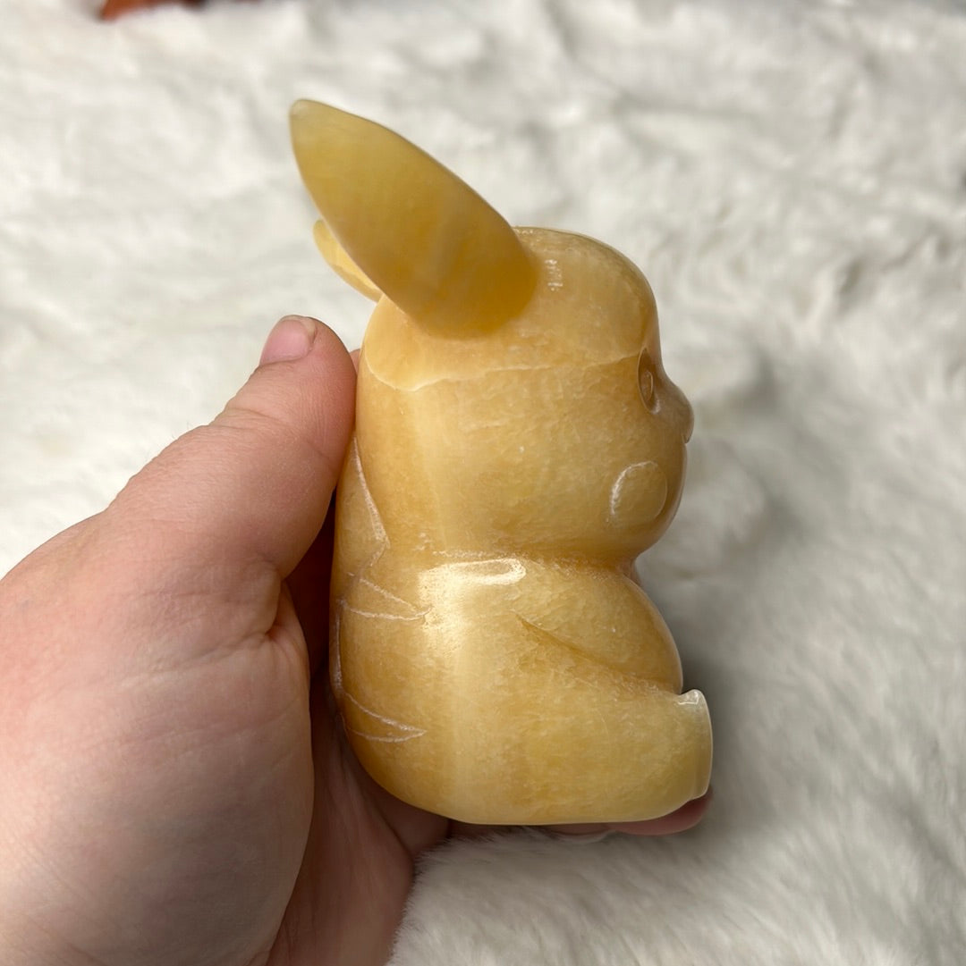 XL Orange Calcite Pikachu