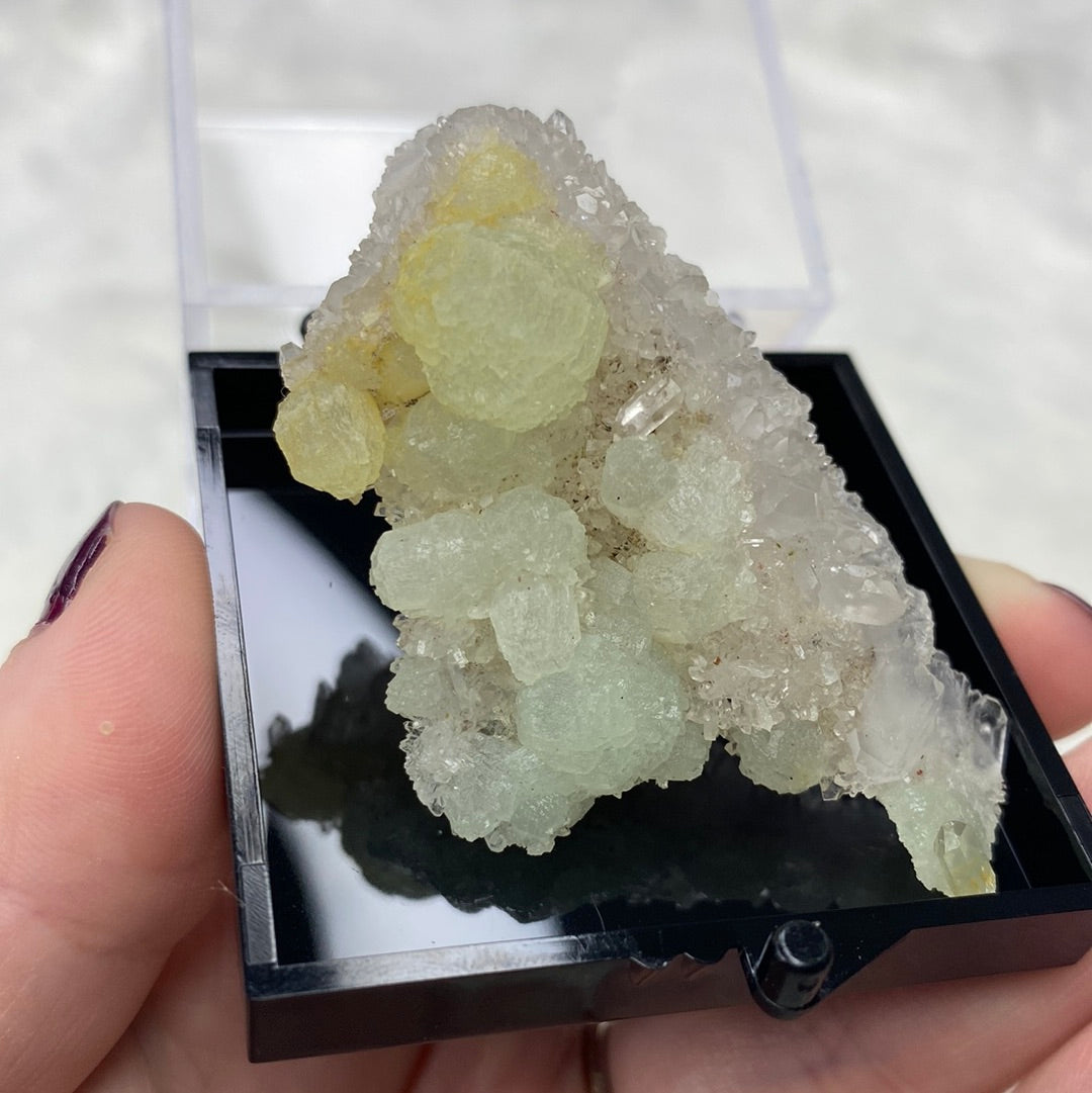 Prehnite & Quartz Specimen