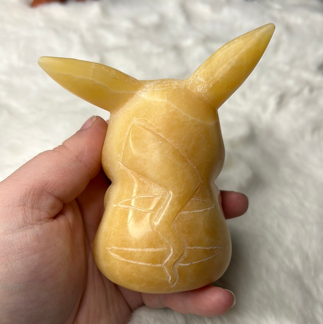 XL Orange Calcite Pikachu