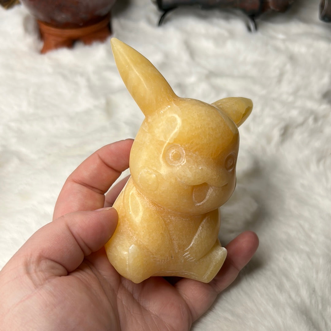 XL Orange Calcite Pikachu