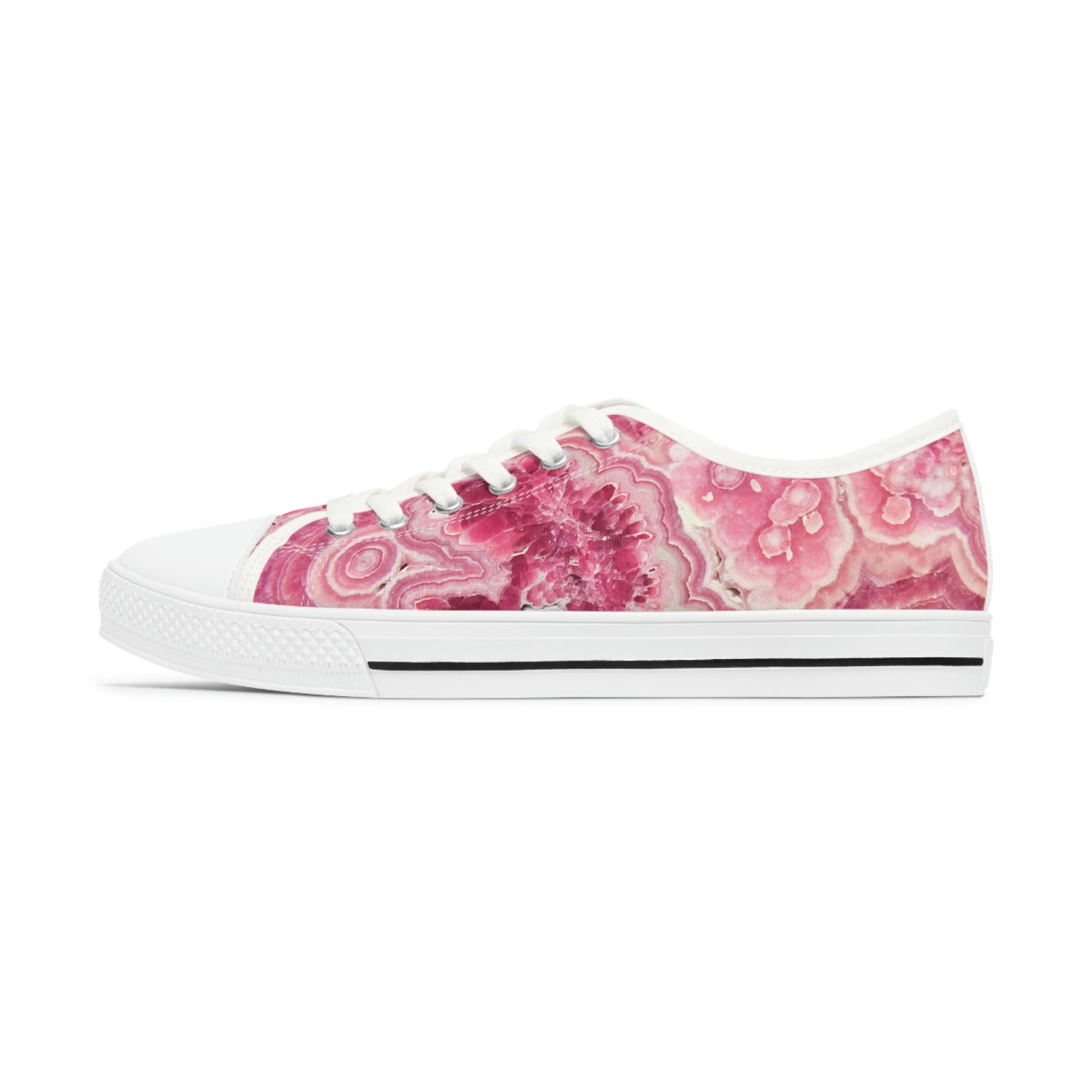 Rhodochrosite Women's Low Top Sneakers