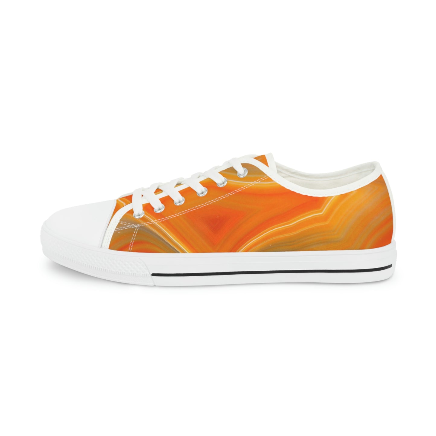 Carnelian Men's Low Top Sneakers