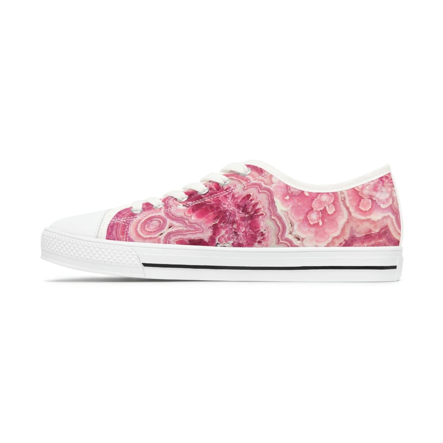 Rhodochrosite Women's Low Top Sneakers