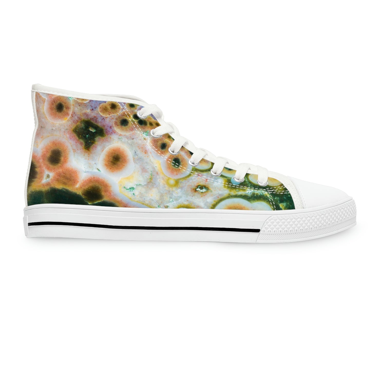 Orbicular Jasper Women's High Top Sneakers