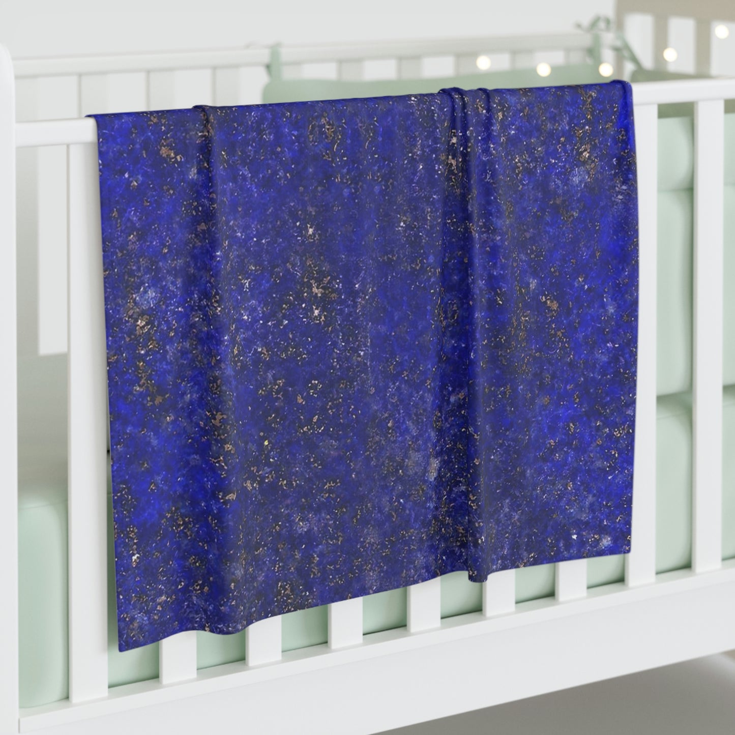 Lapis Lazuli Baby Swaddle Blanket