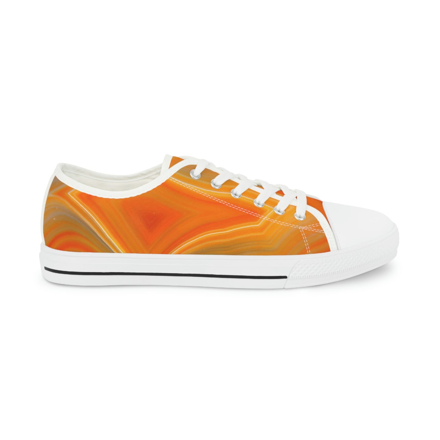 Carnelian Men's Low Top Sneakers