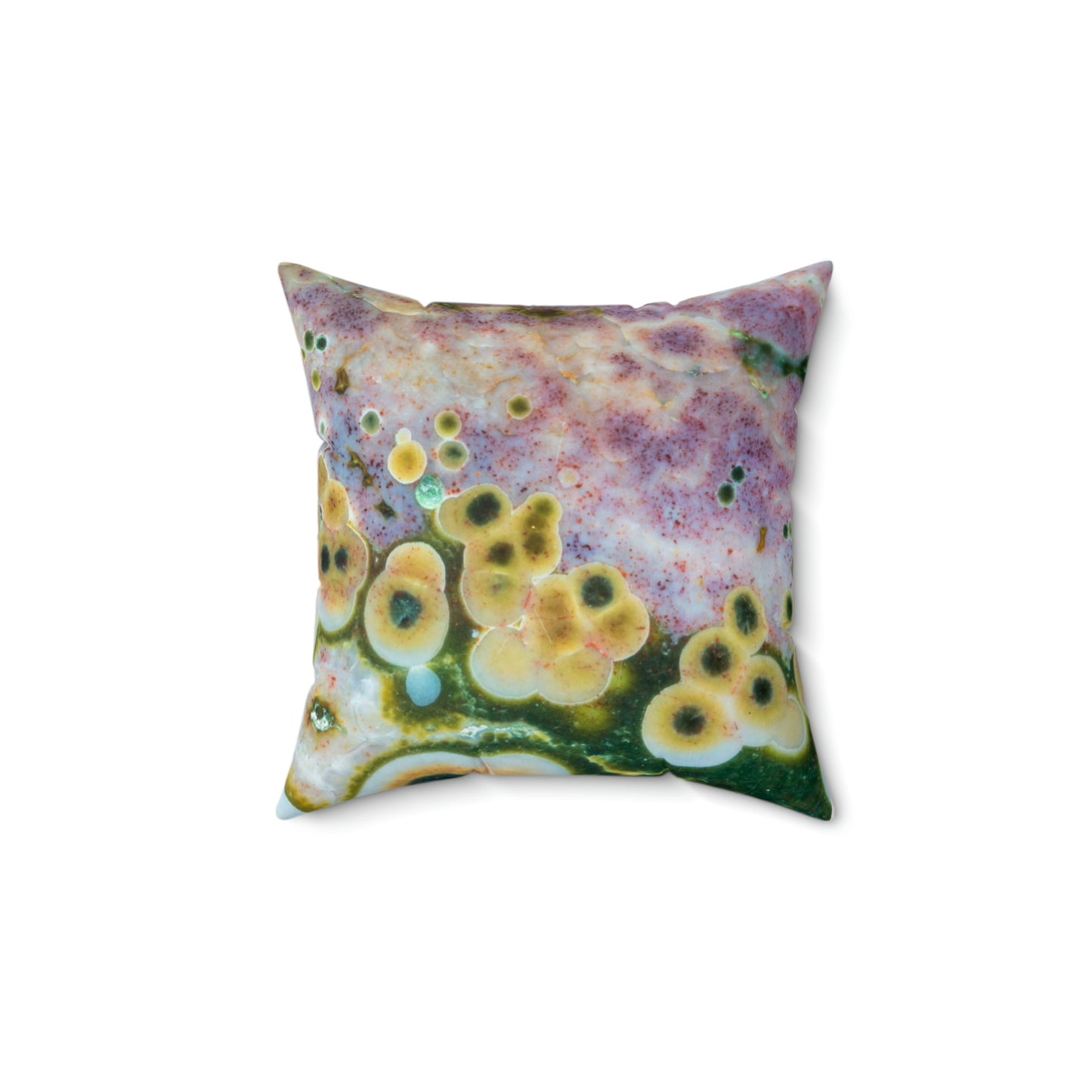 Orbicular Jasper Spun Polyester Square Pillow