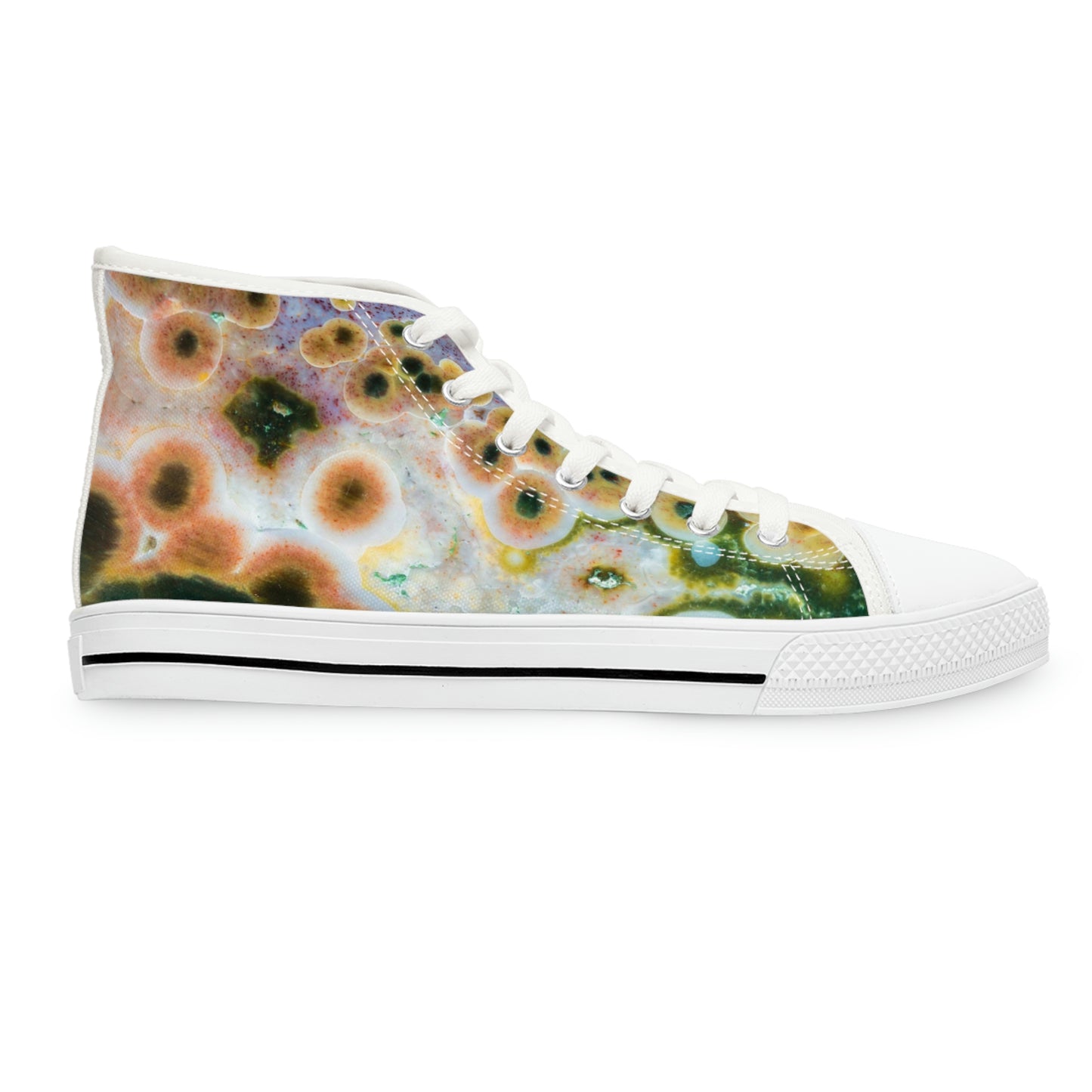 Orbicular Jasper Women's High Top Sneakers