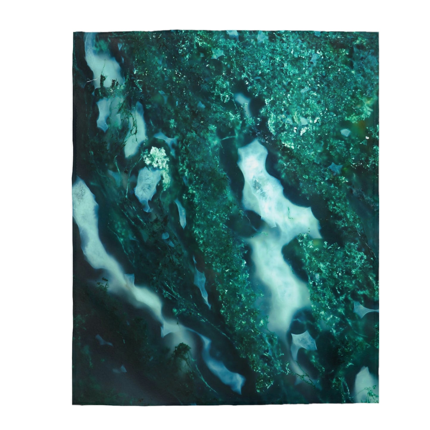 Moss Agate Plush Blanket