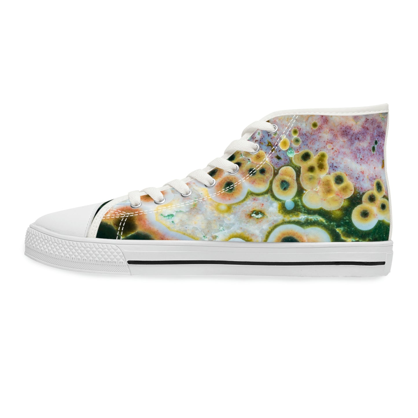 Orbicular Jasper Women's High Top Sneakers