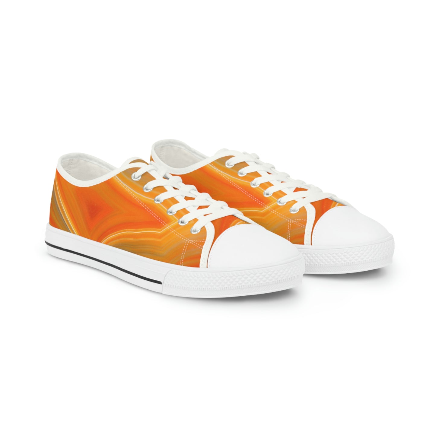 Carnelian Men's Low Top Sneakers