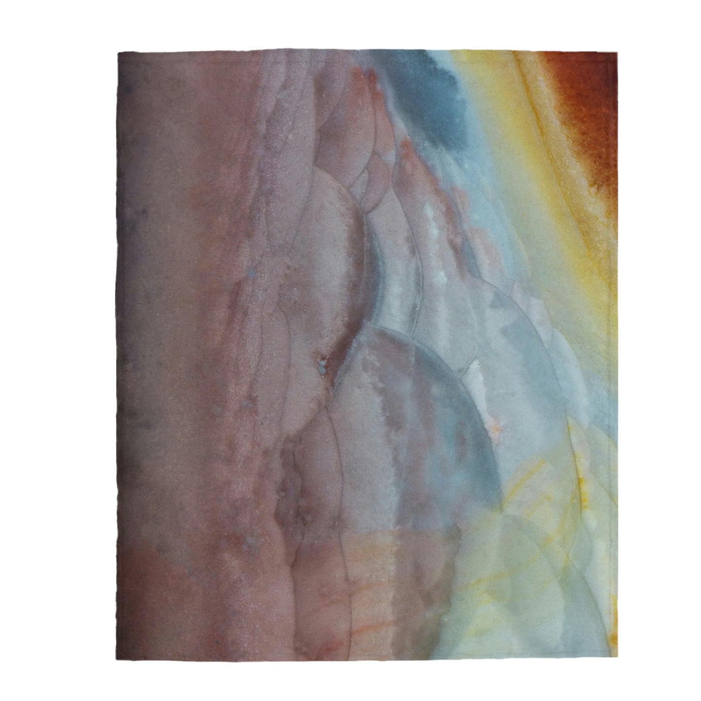 Polychrome Jasper Plush Blanket