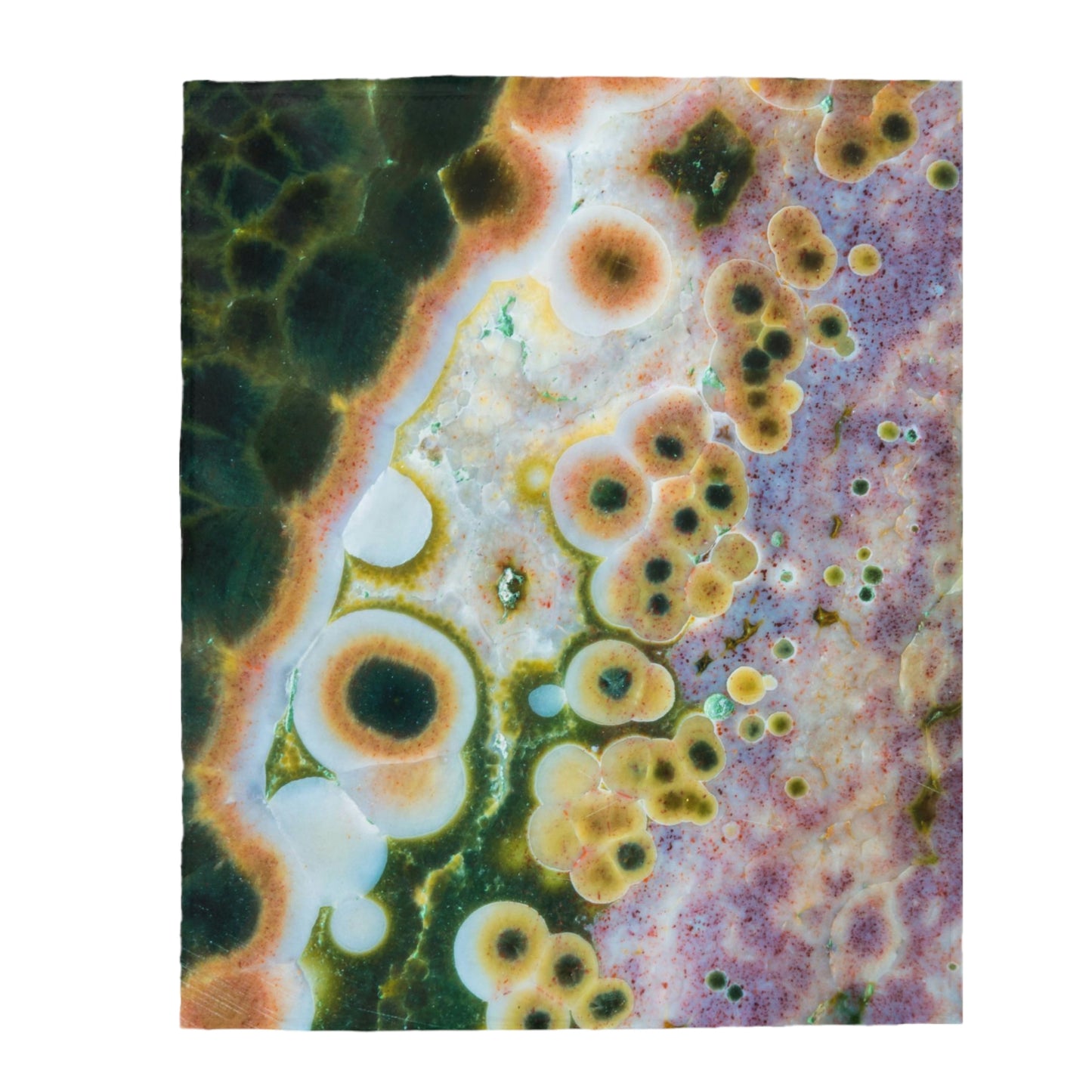 Orbicular Jasper Plush Blanket